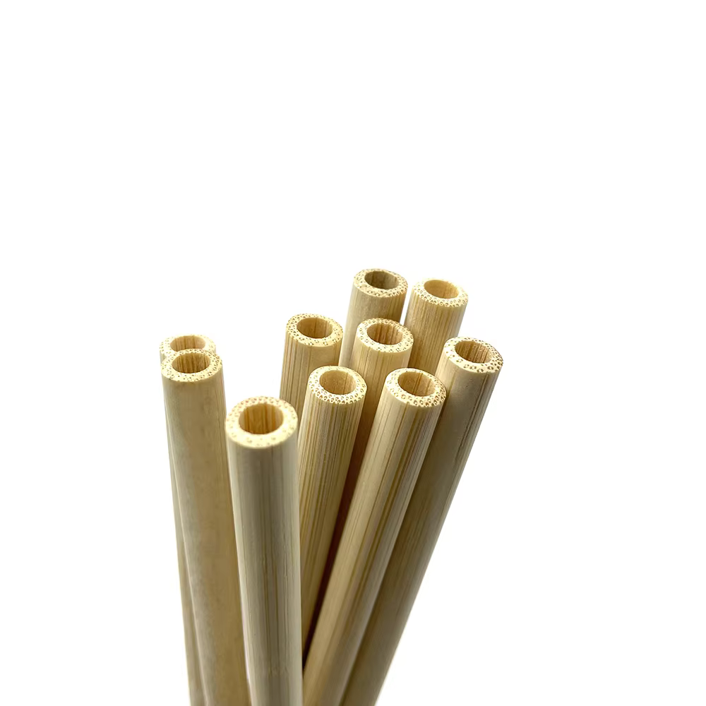 10pcs bamboo drinking straws - Image 6