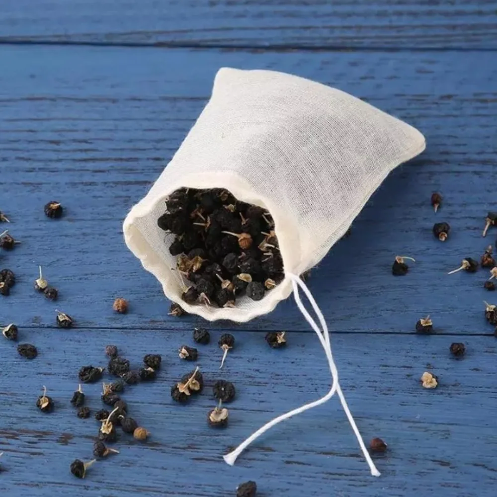 10pcs reusable fabric tea bags - Image 7