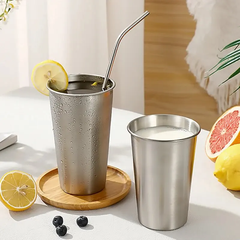 Stainless steel drinking cup - Image 6